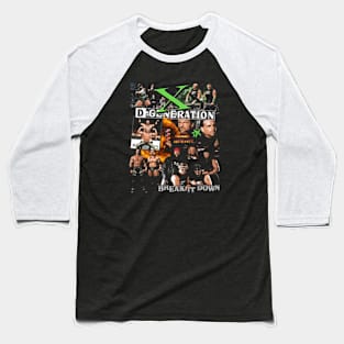 D-Generation X Break It Down Baseball T-Shirt